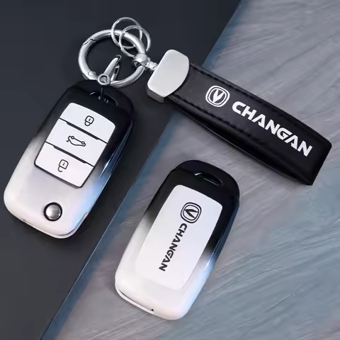 Fashion TPU Car key Case Shell For Changan CS15 Eado Raeton CS35 Plus CS55 CS75 J35 Hunter F70 CS95 