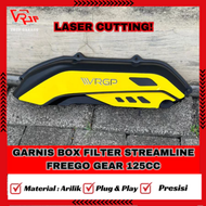 VRGP Garnis Box Filter Streamline Freego - Gear 125 CC/ Cover Box Filter Freego - Gear