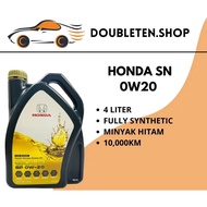 Honda 0W20 Genuine Engine Oil 4L Minyak Hitam Minyak Enjin For City CIVC HRV Accord Jazz CRV