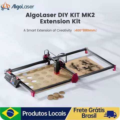 Algolaser AlgoOS 2.5 DIY KIT MK2 10W Handwriting Smart Engraving Machine 400X435MM/400X880 MM Touch 