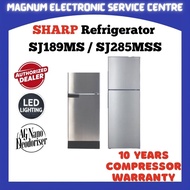 Sharp 170L Series Refrigerator - Inverter Fridge SJ-189MS / Sharp 280L Fridge Refrigerator SJ285MSS 