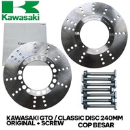 YTEQ AR80 / AR125 / GTO /KH100 FRONT DISC PLATE