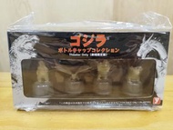哥吉拉 蓄光 瓶蓋 2001年製 摩斯拉 基多拉 巴拉岡 白眼哥 日本限定 稀有老物
