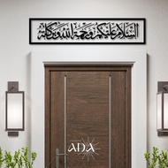 Frame HIASAN dinding/wall art home decor Khat Islamic Ceramic Decorations Suppliesminimalist ASSALAM