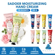 Sadoer Moisturizing Hand Cream 30g - Luxurious, Hydrating, Silky Skin Nourisher for All-Day Comfort