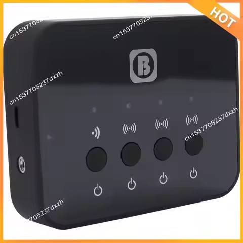 A43M Bw-107 Bluetooth 4.0 Stereo Audio Transmitter Splitter Adapter Music Receiver Sharing Device Fu