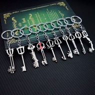 Kingdom Hearts Keychain, Sora's Keyblade Key Chain, Game Keychain for Men