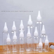 Transparent Plastic Tip Bottle Makeup Water Dropper Bottle Pigment Squeeze Bottle