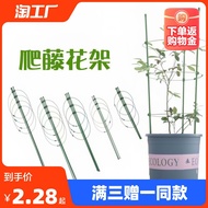 HY-D Gardening Vine Climbing Stand Pillar Rack Balcony Green Radish Chinese Rose Clematis Vine Climbing Support Rod Livi