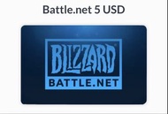 暴雪Battle.net  5U虛擬點數卡