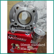 ▥  ⏺️ mutarru 50mm steel cylinder standard stock size block borekit mio sporty amore nouvo