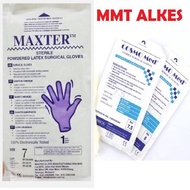 TERLARIS SARUNG TANGAN STERIL / HANDSCOON STERIL MAXTER | COD