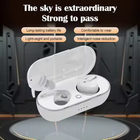 Y30,TWS Wireless Bluetooth Headphones,Earphones,Touch Control,Sports Earbuds,Microphone,Works on All