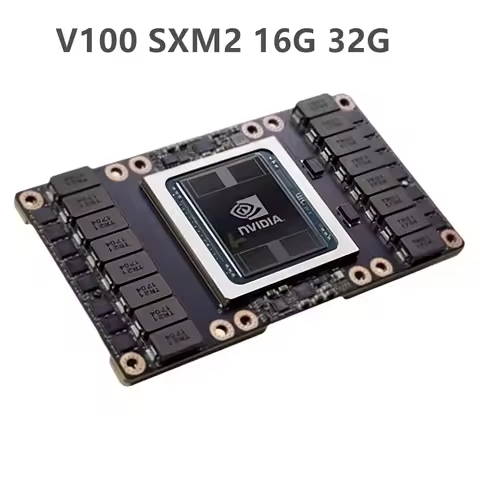 original Suitable for 1pcs-NVIDIA-TESLA V100 16G 32G 16gb 32gb SXM2 computing card GPU