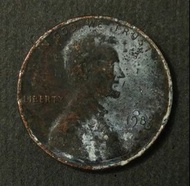 1983年 美國林肯一美仙 硬幣一枚