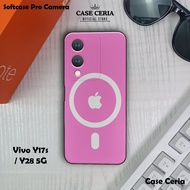 HP Case For Vivo Y17s / Y28 5G – Casing IP 05 Logo Motifhp – Pro Camera Softcase – Clear Case Silico