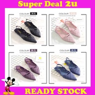 Woman 2019 pointed jelly comfortable Flat Shoes