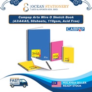 Arto Campap A3/A4/A5 60‘s•Wire·O Sketch Book