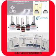 HID REPLACEMENT BULB MIKROUNA XENON HID D1S/D2S/D2R/D3S/D4S/D4R BULB