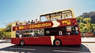 Edinburgh hop-on hop-off bus by Big Bus