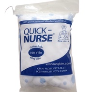 Quick Nurse cotton balls, diameter 3cm - 500g (Bag)