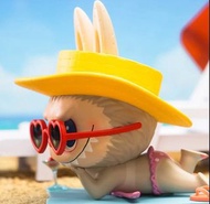絕版 POP MART x How2work Labubu Beach Sunshine 大公仔 figure