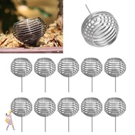 YGBG 10pcs Bonsai Baskets, Fertilizer Tool Small Plant Gardening Fertilization Baskets, Durable Stai