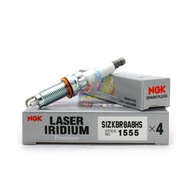 NGK Laser Iridium High Ignitability Spark Plug SIZKBR8A8HS 1555 For BMW Alpina B7 4.4T 550 650 750 7