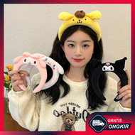 Gratis Ongkir - Bando Boneka Korea / Bando Boneka Cosplay Sanrio / Bandana Boneka Karakter Lucu