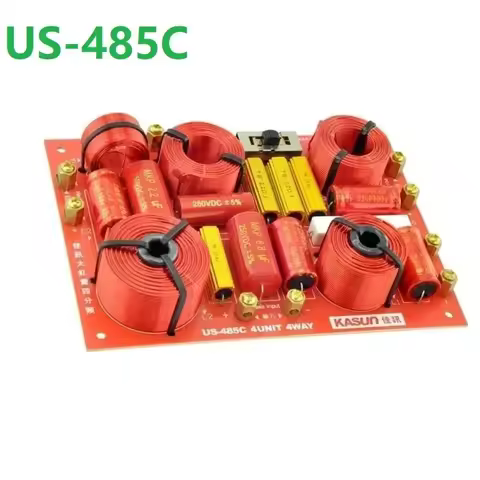 1 Pieces Kasun US-485C 4-Way High Quality Speaker Audio Crossover Intersect Frequency Point 380Hz/85