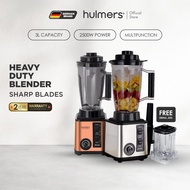 Hulmers 3L Heavy Duty Blender – Mixer, Juicer, Ice Crusher, Smoothie Maker | Pengisar Berkuasa Tingg