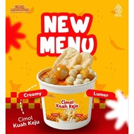cimol is kuah keju cuanki sukro cikur chili oil halal cireng cilok baso aci snack
