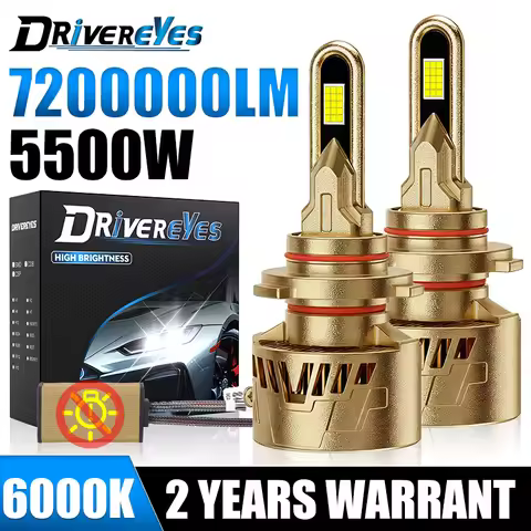 5500W H4 Led Headlights CANBUS No Error K5C H7 880 881 H27 H11 H1 HB3 HB4 9005 9006 9012 HIR2 Double