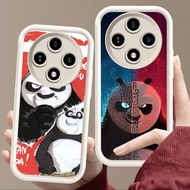 Case for Xiaomi Redmi poco 14C X7 C61 A3 A3X X3 NFC C75 Pro 5G Soft White E84 Kung Fu Panda