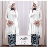 Setelan Kebaya Modern SAFITRI / Kebaya brukat Wisuda / Kebaya Pesta Kondangan Bridesmaid
