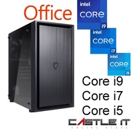 Intel Core i7 i9 High Performance Desktop PC Package Custom Build Plug & Play Office Gaming