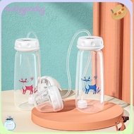 MOILYGOODSG Hands-Free Baby Bottle, with Straw Brush Normal-Neck Feeding Bottle Set,  8oz/240ml Grav