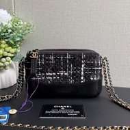CHANEL香奈兒編織流浪包woc  尺寸：19×11×5 26開 附件：塵袋、保卡、