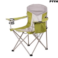 Hot Oversized Mesh Camp Chair With Cooler Green & Gray Beach Chairs Outdoor Foldable Chair