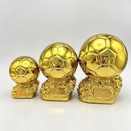 Ballon d'Or trophy, Footballer of the Year trophy, resin trophy, football fan souvenir