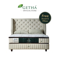 Getha Compass Green Natural Latex Mattress - King/Queen/Super Single/ Single