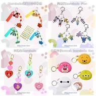 *代購* 日本迪士尼 - 鎖匙扣 & 大頭公仔pouch  Keychain連英文字母貼紙  三連心keychain & 塗鴉風keychain - Mickey 米奇 / Minnie 米妮 / D