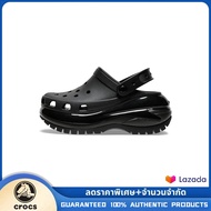 [ส่วนลด] ร้านค้าแท้ Crocs Mega Crush " Black " - แท้ 100% - SPORTS SANDALS 207988 - 001 รับประกัน 5 
