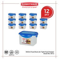 12pcs (1 dozen) set 900ml Food Rock Air Tight food keeper 900 ml Food Keeper air tight Food Rock foo