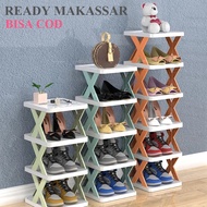 MULTI-Layer Folding Shoe Rack Made of TARA Plastic 3 Layers & MAX 5 Layers