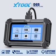 XTOOL D6S Car Diagnostic Scanner OBD2 All System Scan Tool 30+ Reset Functions CAN FD FCA AutoAuth A