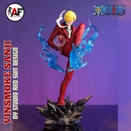 Action Figure One Piece Vinsmoke Sanji NY Studio Red Suit Recast