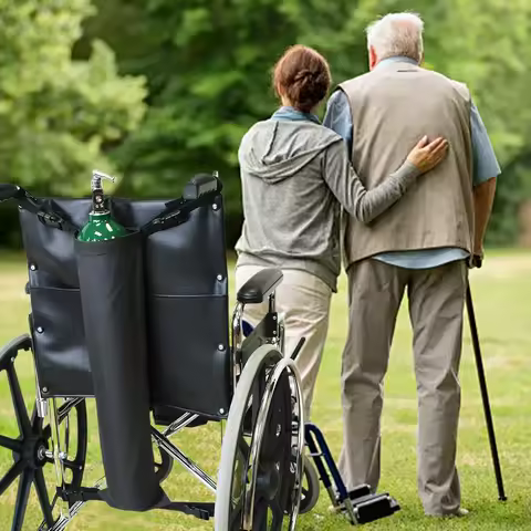 Oxygen Bag For Wheelchair Lightweight Oxygen Tank Backpack Oxygen Tank Holder Bag Cylinder Transport