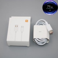 Original Xiaomi 6A Usb Type C Cable Charger 120w 90W 67W Turbo Tipo Fast Charging Line Cord For Mi 1