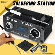 [beauty] T12-942 Mini OLED Digital Soldering Station T12-907 Handle +T12-K Tip